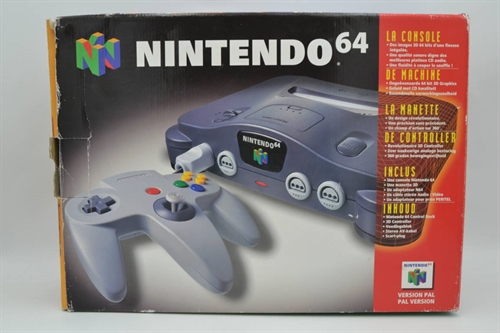 Nintendo 64 - I æske - Konsol SNR NUP14196360 (B Grade) (Genbrug)